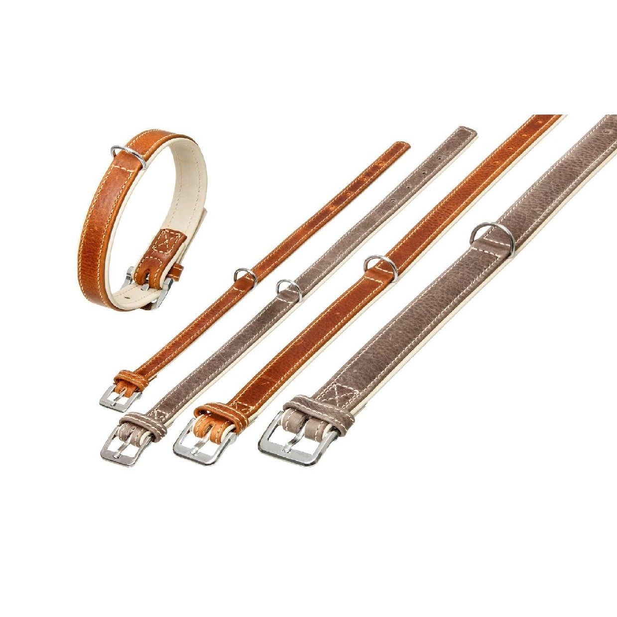 Lederhalsband Comfort für Hunde