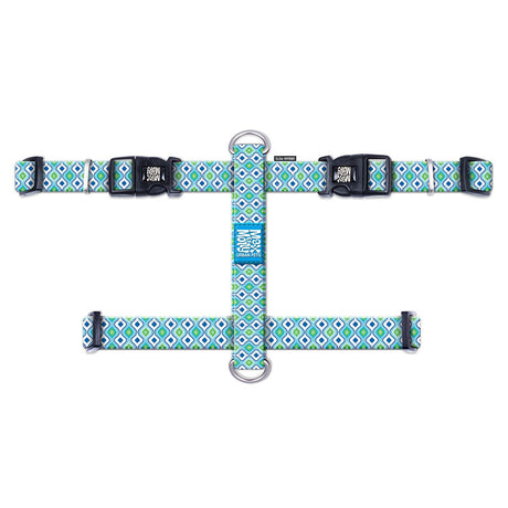 H-Geschirr Retro Blue