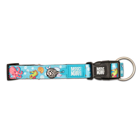 Hundehalsband mit Smart ID Blue Ocean