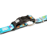 Hundehalsband mit Smart ID Blue Ocean