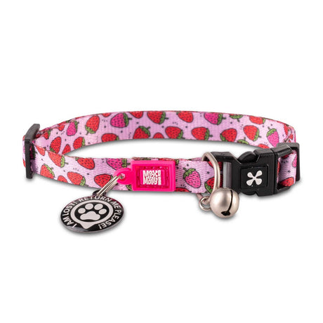 Katzenhalsband Smart ID – Strawberry Dream