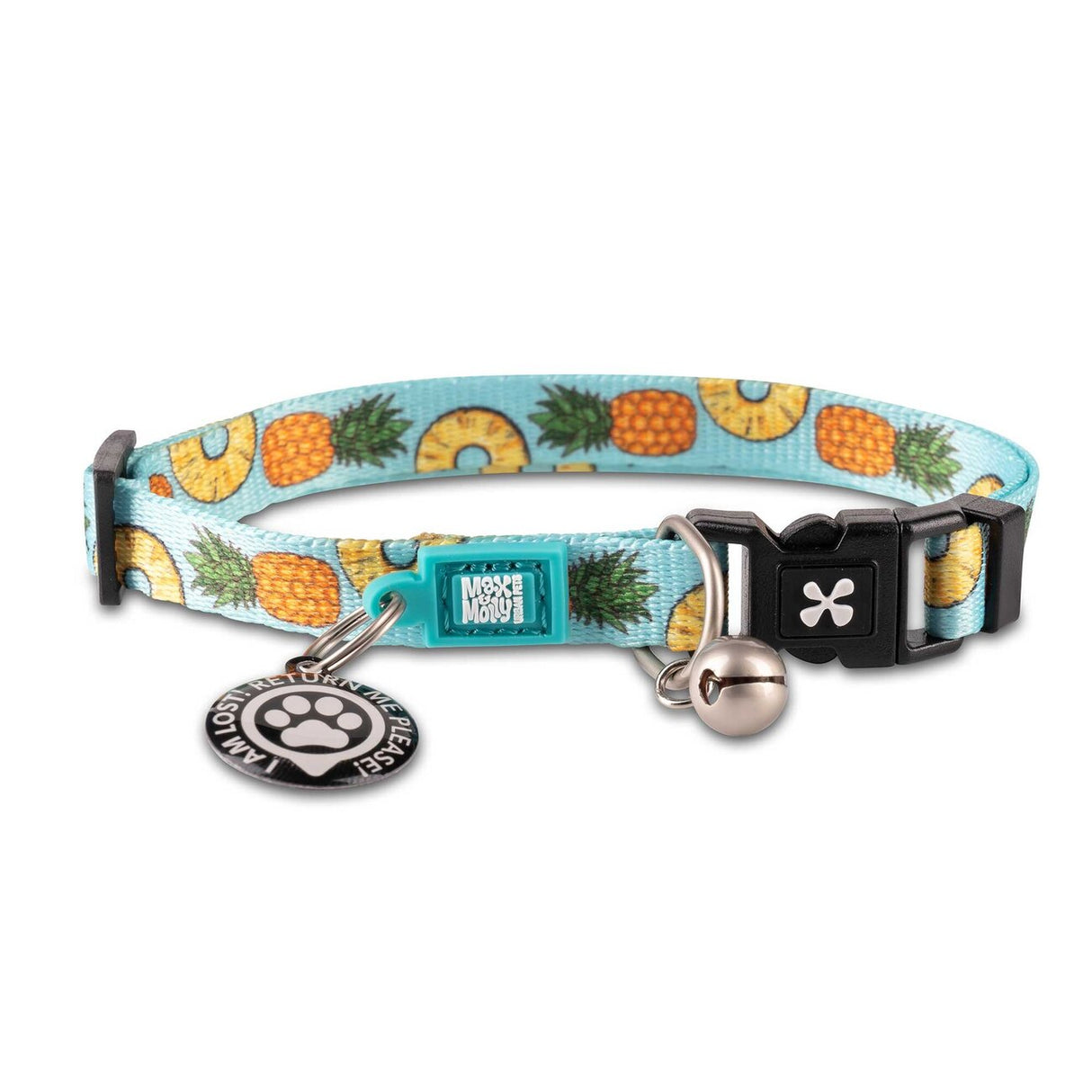 Katzenhalsband Smart ID – Sweet Pineapple