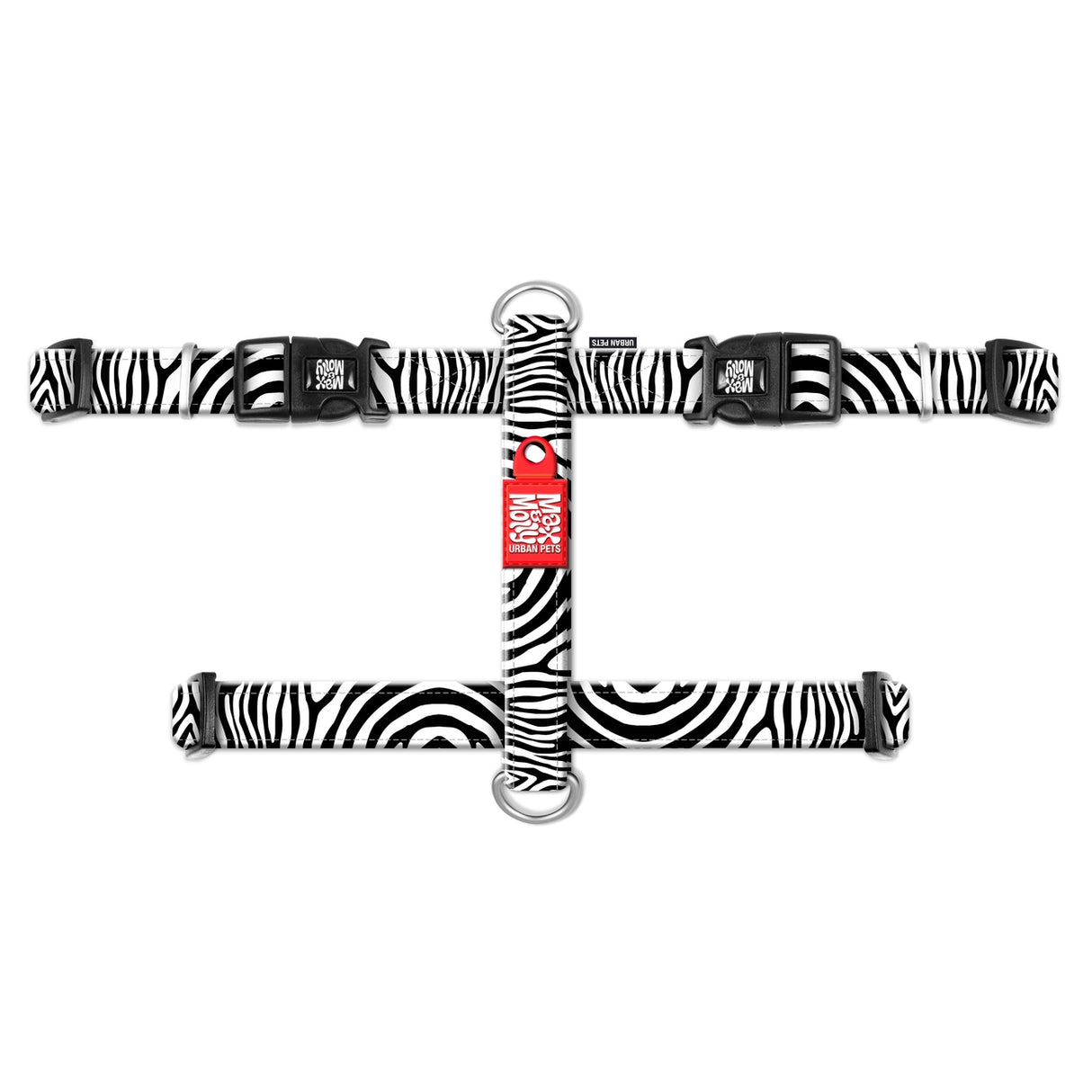 Max & Molly Original H-Geschirr Zebra Classic