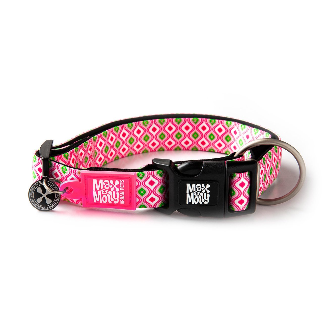 Smart ID Halsband Retro Pink
