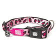 Max & Molly Smart ID Hundehalsband Leopard Pink
