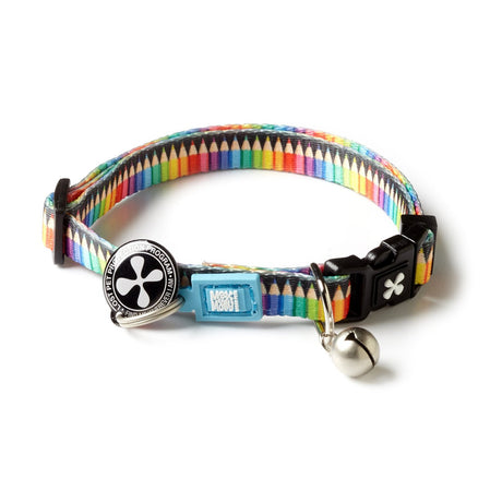 Katzenhalsband Smart ID – one Size - Crayons
