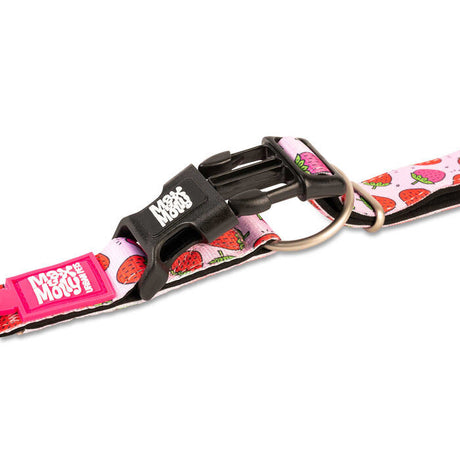 Strawberry Dream Hundehalsband mit Smart ID