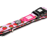 Strawberry Dream Hundehalsband mit Smart ID