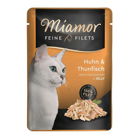 Miamor Feine Filets Frischebeutel – 24x100g Huhn & Thun