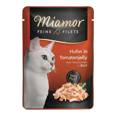 Miamor Feine Filets Frischebeutel – Huhn & Tomate 24x100g