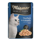 Miamor Feine Filets Frischebeutel – Thunfisch in Krebsjelly 24x100g