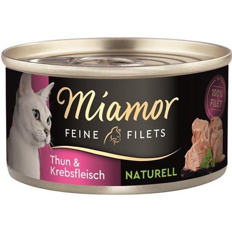 Miamor Feine Filets Naturelle – Thunfisch&Krebs 24x80g