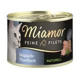 Miamor Feine Filets Naturelle – Skipjack-Thunfisch 12x156 g