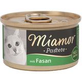 Katzenfutter Pastete in Dosen – Fasan 12x85g
