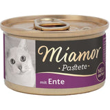 Katzenfutter Pastete in Dosen – Ente 12x85g