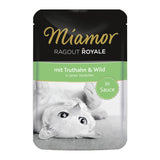 Miamor Ragout Royale in Soße Katzenfutter – Truthahn & Wild 22x100g