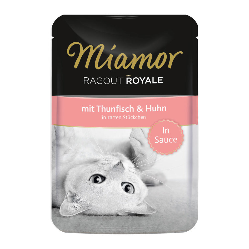 Miamor Ragout Royale in Soße Katzenfutter – Thunfisch & Huhn 22x100g