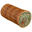 Nager Natur Snack Weidentunnel mit Heu – mit Heu/Karotte, Meerschweinchen, ø 15 × 33 cm, 110 g