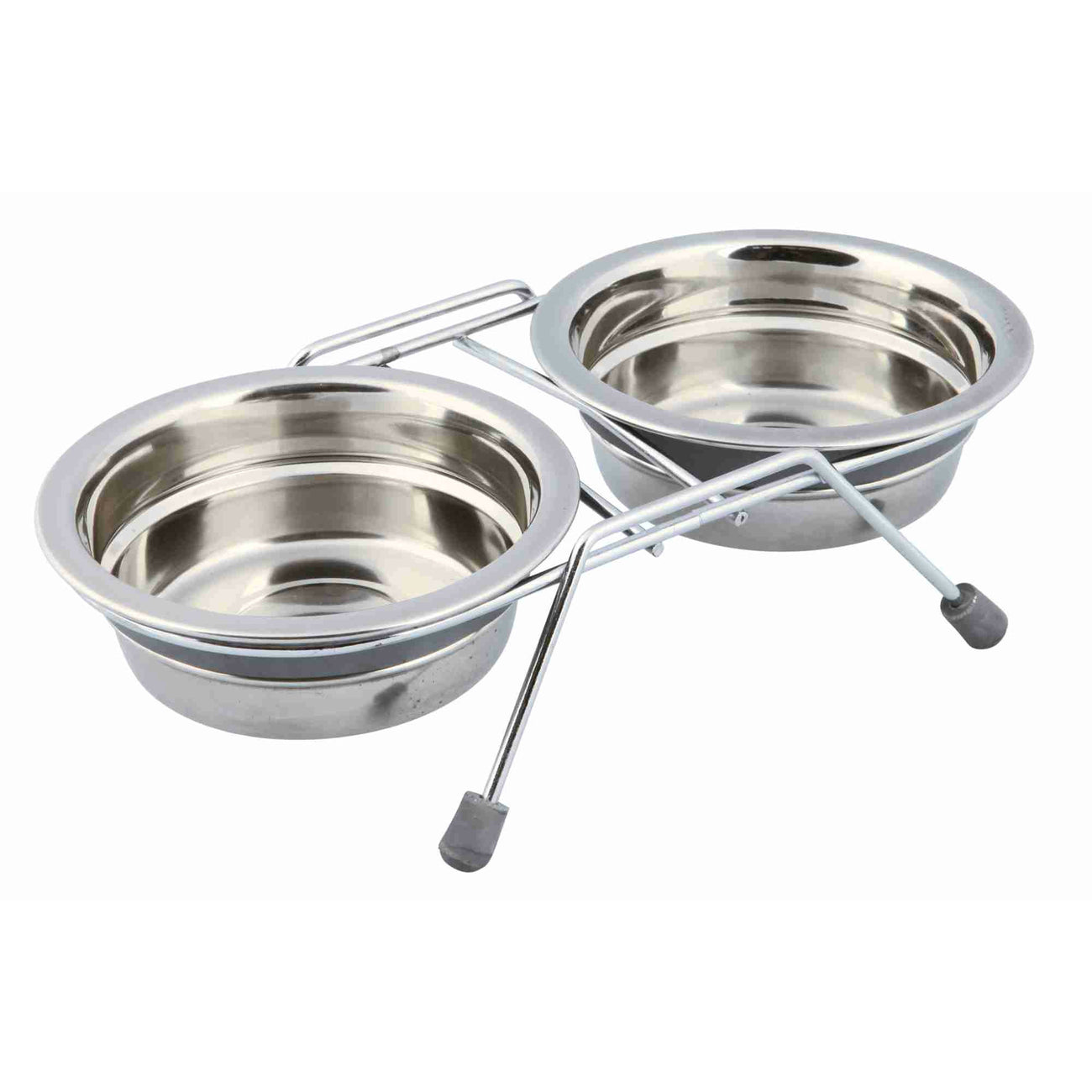 Napf-Set Eat on Feet mit Klapperschutz
