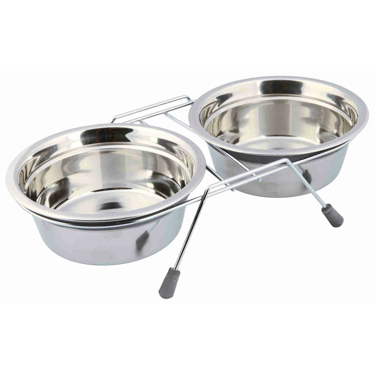 Napf-Set Eat on Feet mit Klapperschutz