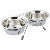 Napf-Set Eat on Feet mit Klapperschutz