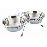 Napf-Set Eat on Feet mit Klapperschutz