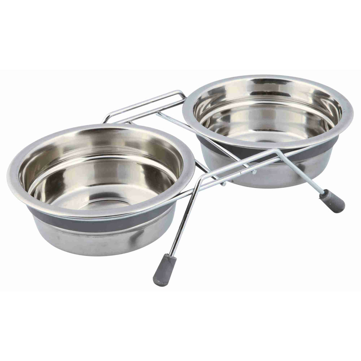 Napf-Set Eat on Feet mit Klapperschutz