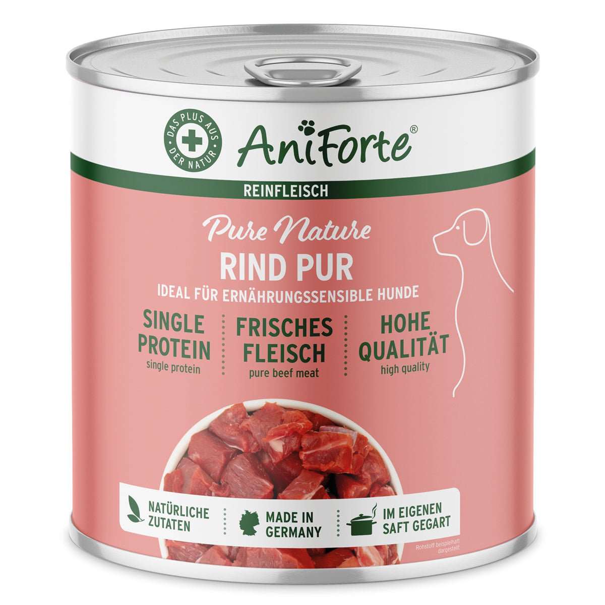 AniForte Nassfutter Rind pur