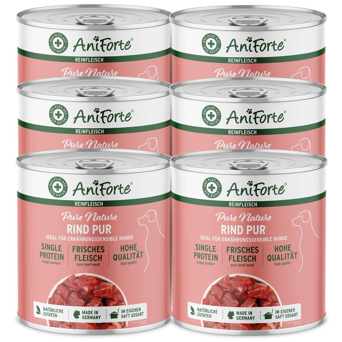 AniForte Nassfutter Rind pur