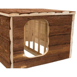 Natural Living Haus Hilke mit integrierter Heuraufe