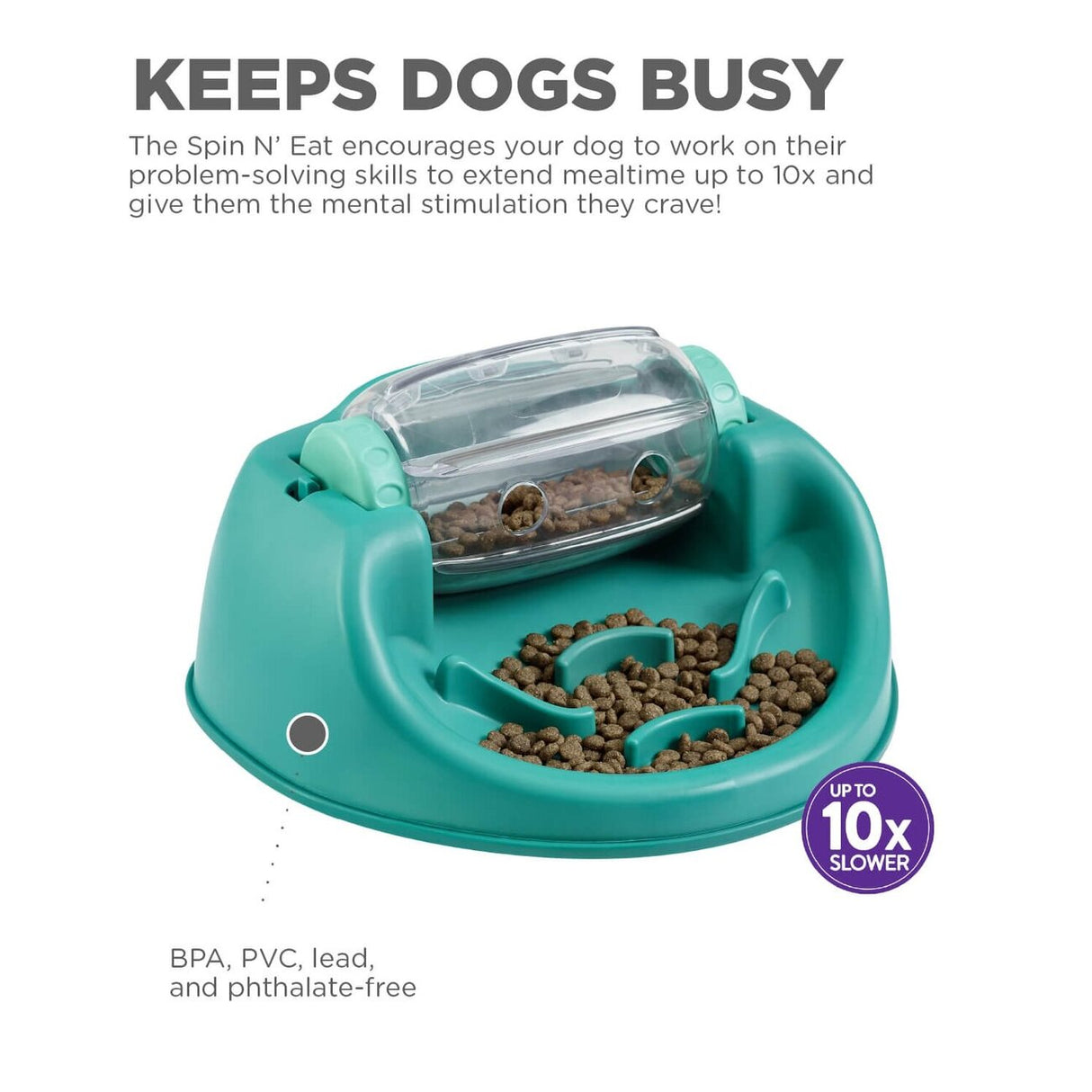 Spin n Eat Snackspielzeug für Hunde