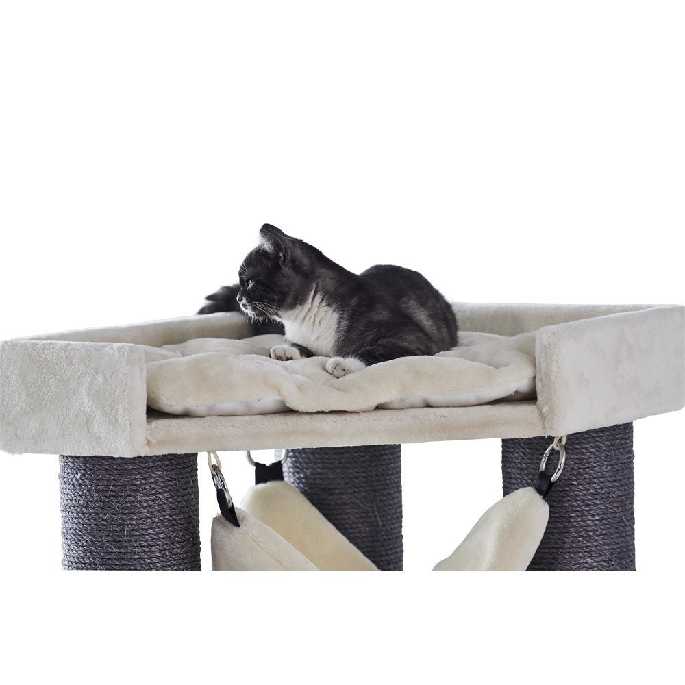 Kratzbaum Chilo – 165 cm, grau, cream