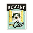 Nostalgic-Art Beware of the Cat, Magnet
