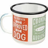 Nostalgic-Art Emaille-Becher Dog Rules