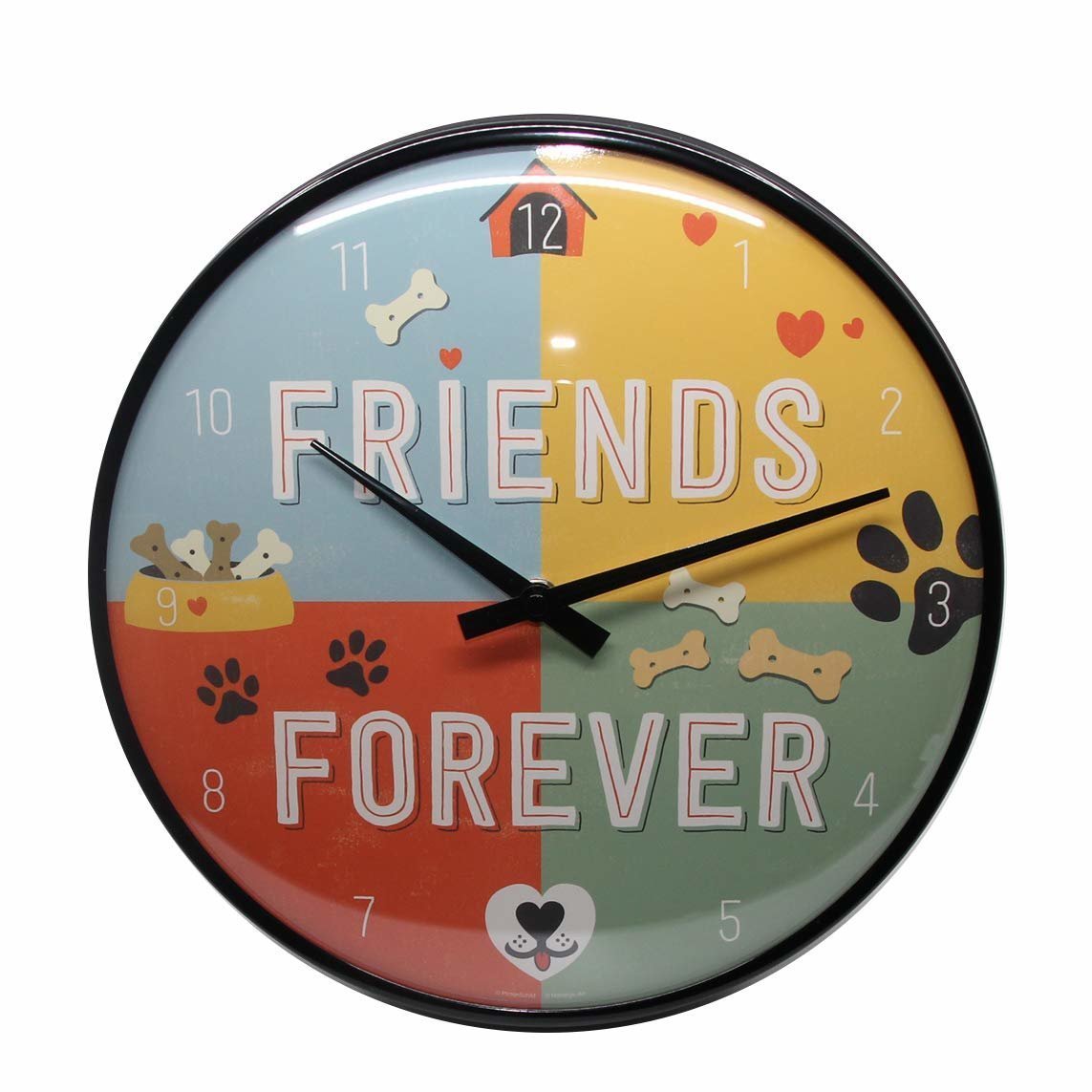 Nostalgic-Art Wanduhr Friends Forever