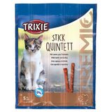 PREMIO Stick Quintett Katzensnack – Lamm/Truthahn, 5 × 5 g