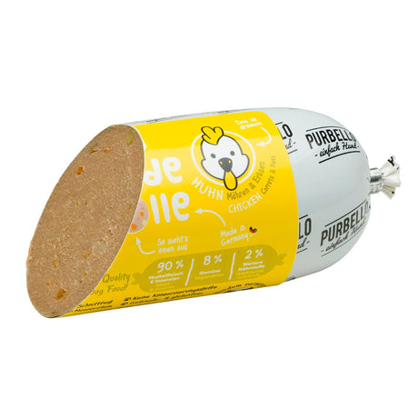 PurBello Hundewurst Hundefutter – Huhn 200g