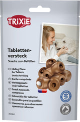 TRIXIE Tabletten-Versteck Hundesnack – Snack zum Befüllen, mit Tierärzten entwickelt, 100 g