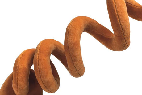 Beeztees Xmas Plüsch-Spirale – Weihnachtsspielzeug für Hunde, 35 cm