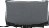 TRIXIE Autositz Hund faltbar – Teddyplüsch, Gurtdurchführung, bis 10 kg, 56×37×36 cm