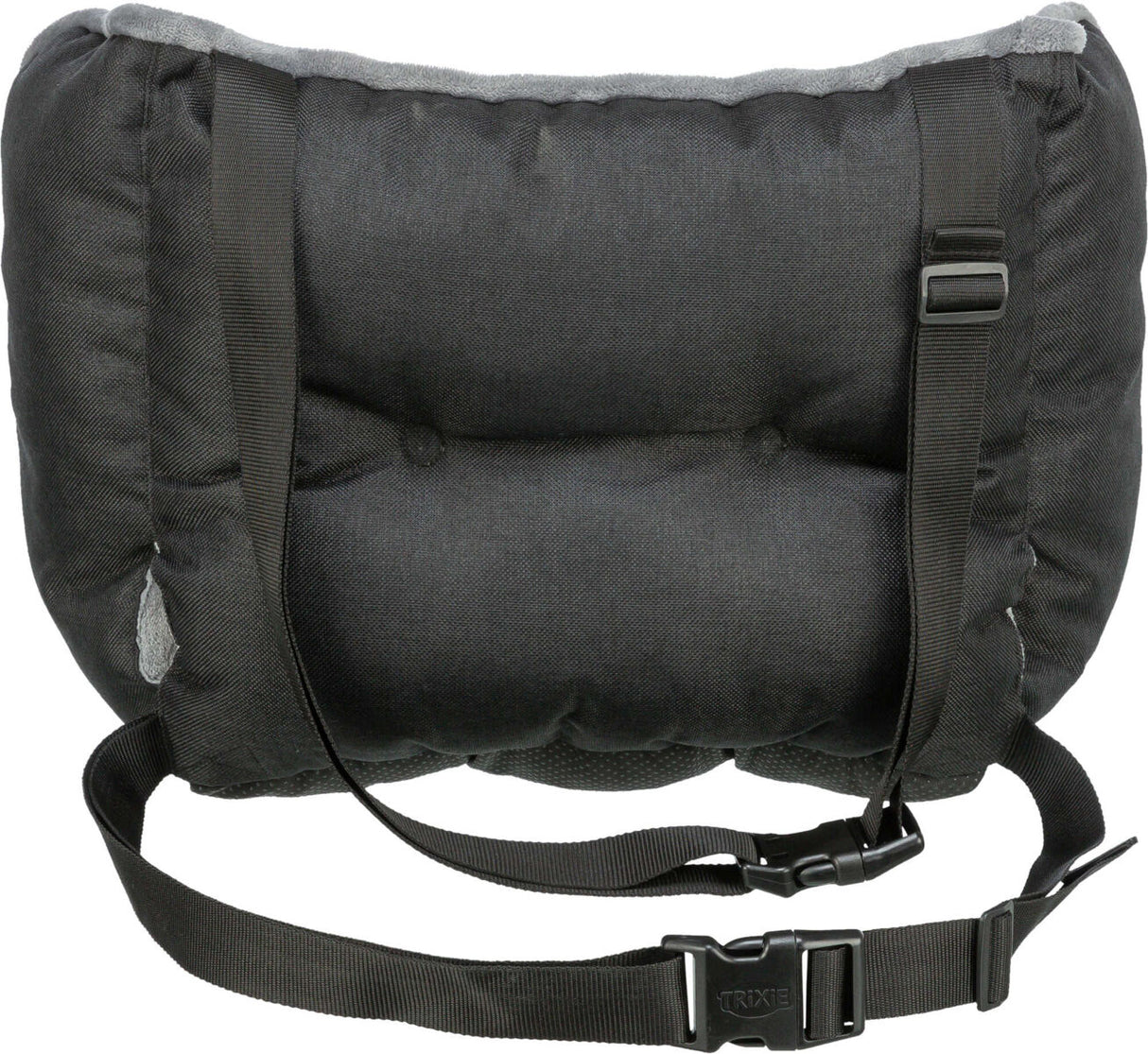 TRIXIE Hunde Autositz – weich gepolstert, Gurtdurchführung, waschbar, 50×40×50 cm, schwarz