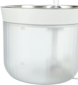 TRIXIE Aqua Clear Trinkbrunnen für Hunde – Edelstahlschale, 2,5 L, USB