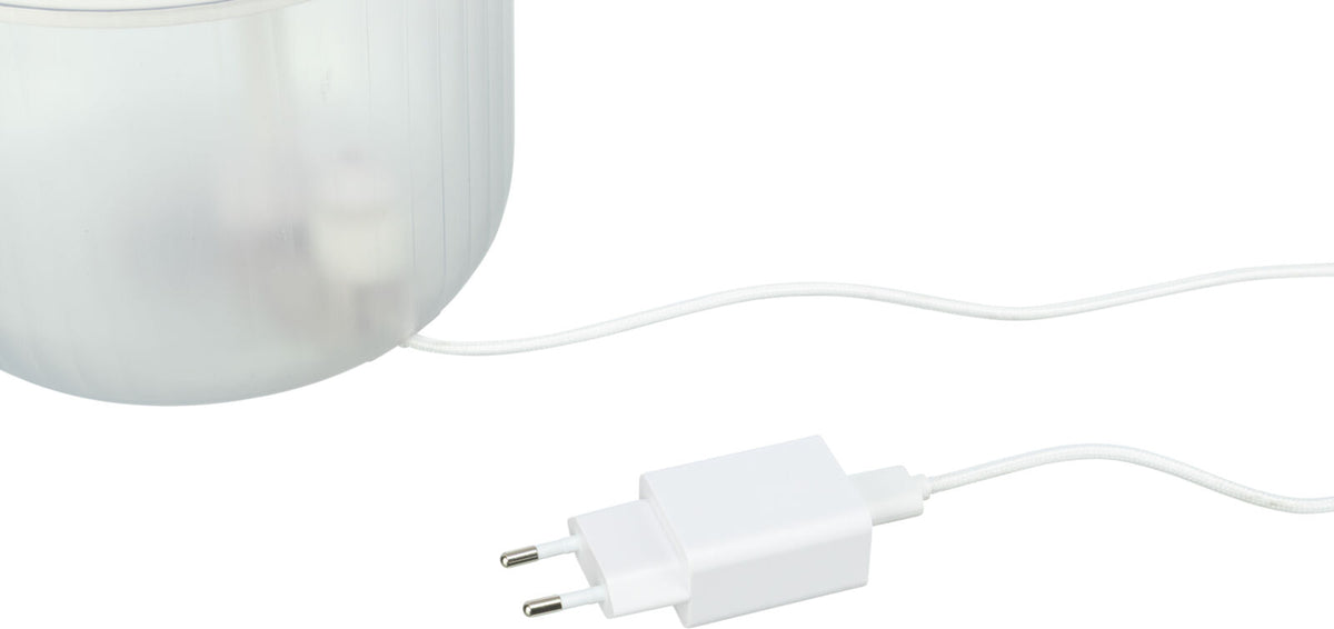 TRIXIE Aqua Clear Trinkbrunnen für Hunde – Edelstahlschale, 2,5 L, USB