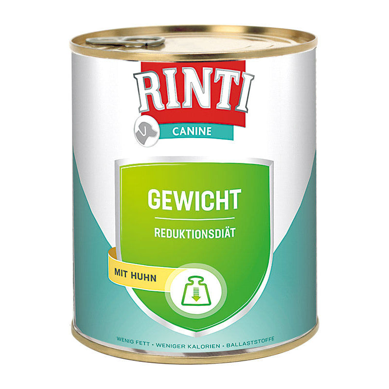 Rinti Canine Gewicht Diätfutter bei Übergewicht – 6x800g