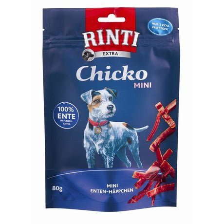 Rinti Chicko Mini Hundesnacks für kleine Hunde – Ente 80g