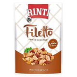 Rinti Filetto Jelly Nassfutter für Hunde – Huhn & Lamm 24 x 100g