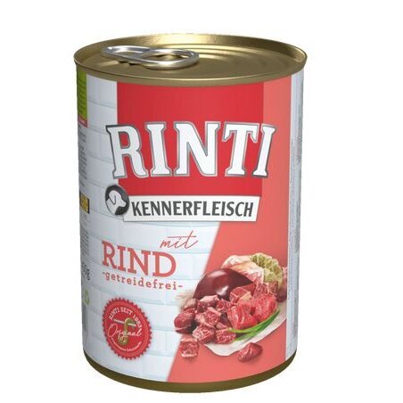 Rinti Kennerfleisch Hundefutter – 24 x 400g Rind