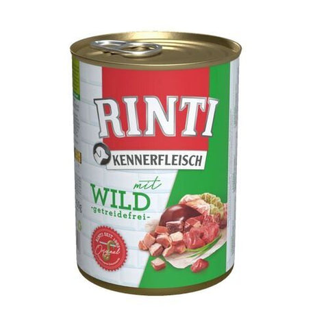 Rinti Kennerfleisch Hundefutter – 24 x 400g Wild