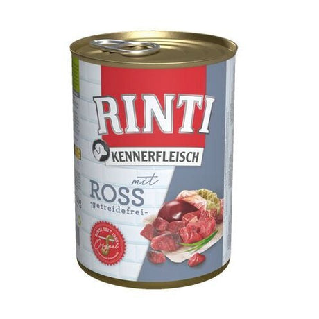 Rinti Kennerfleisch Hundefutter – 24 x 400g, Ross