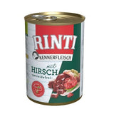 Rinti Kennerfleisch Hundefutter – 24 x 400g Hirsch